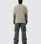 Pantalones cargo apilables con múltiples bolsillos