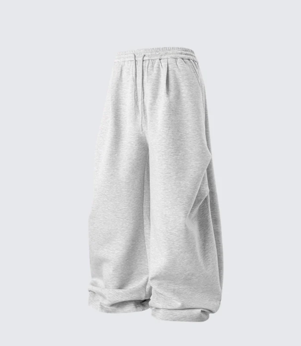 Pantalones deportivos de pierna ancha