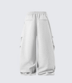 Pantalones deportivos de pierna ancha
