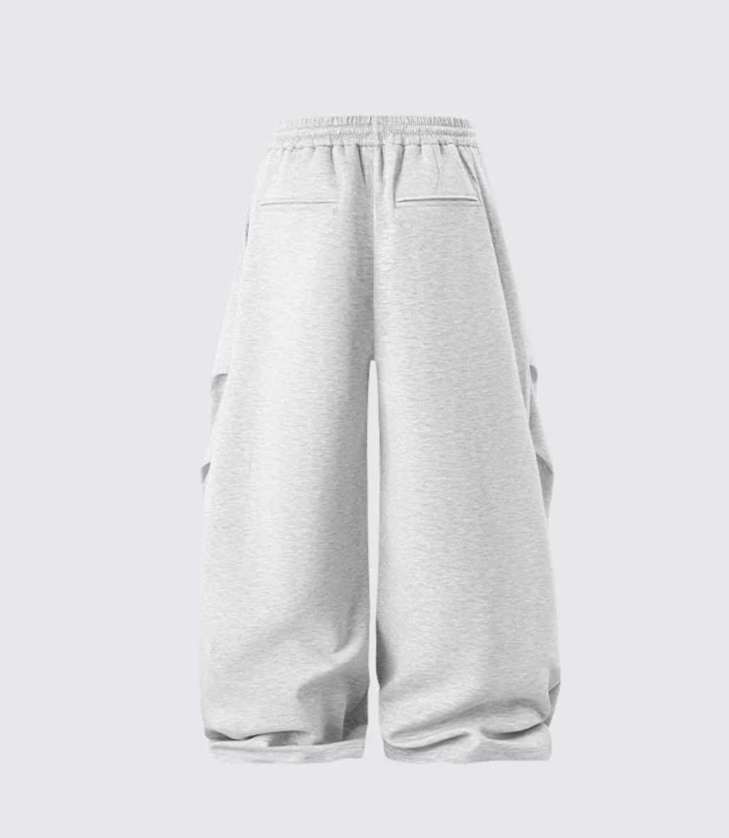 Pantalones deportivos de pierna ancha