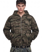 Sudadera con capucha de camuflaje